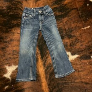 Girl size 5 wicked heart jeans